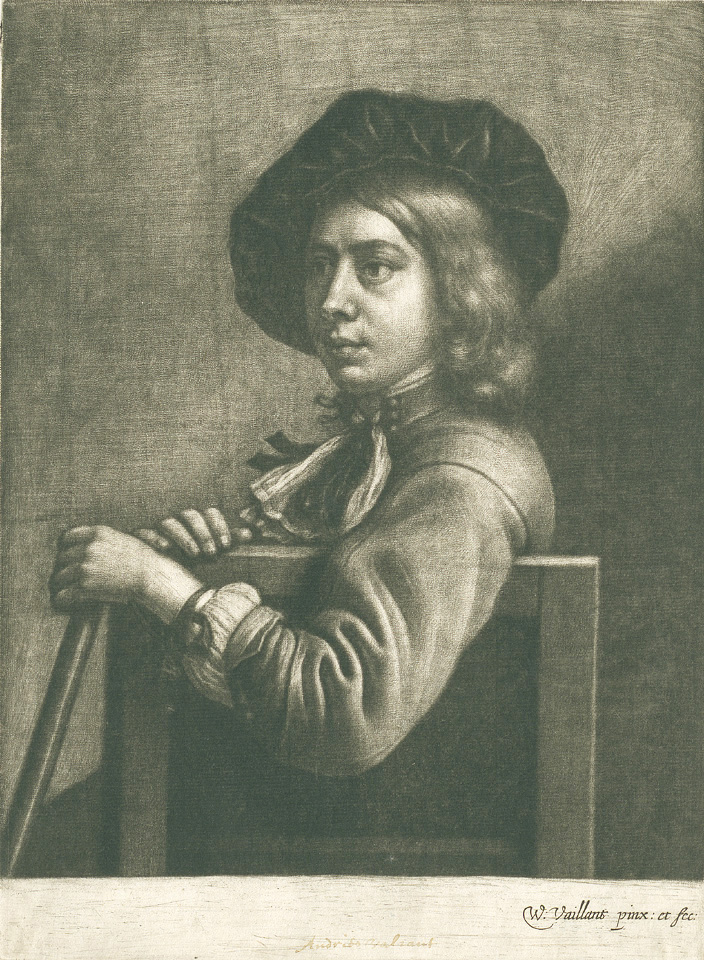 young boy possibly the brother of the artist